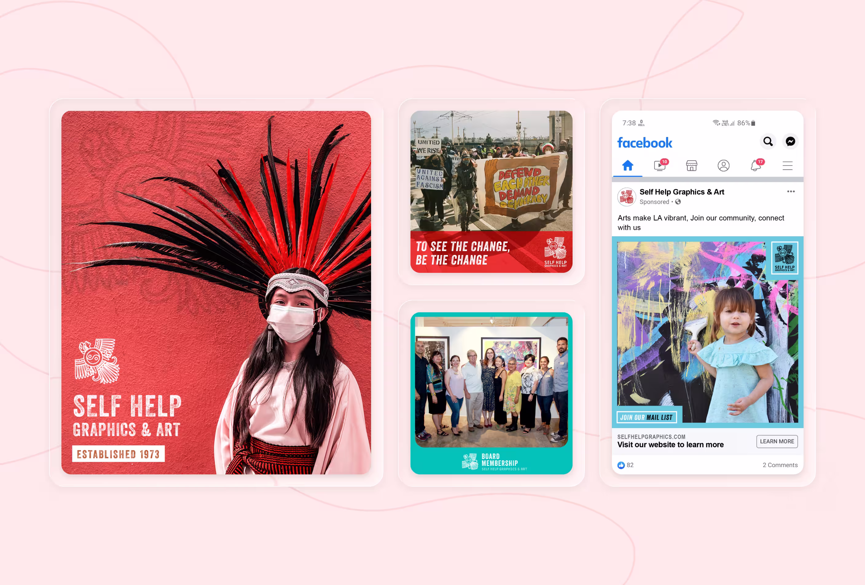 Facebook 99Designs brand overview
