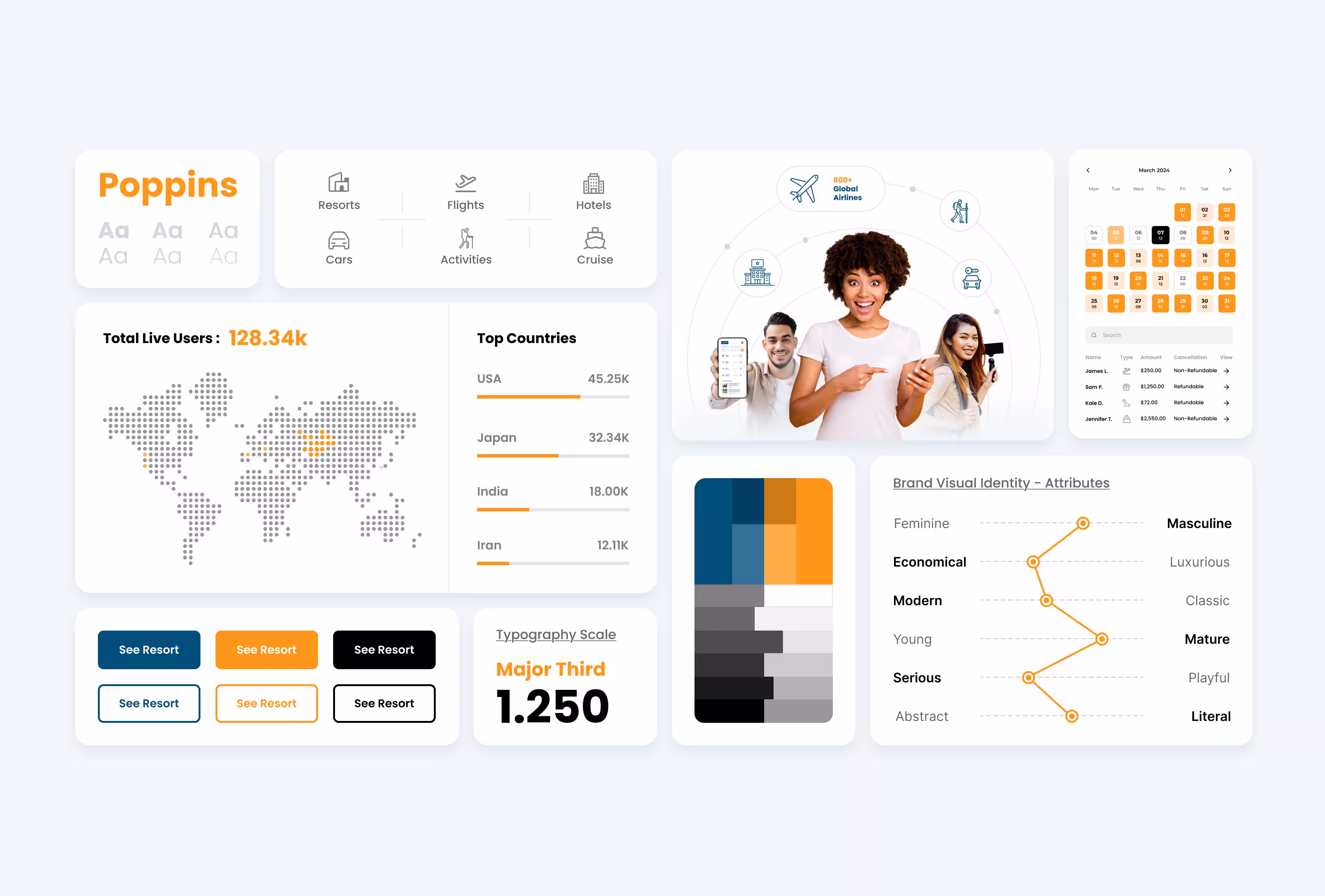 Xeni brand identity design system